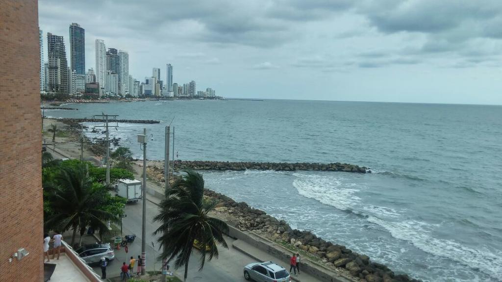 Apto En Cartagena Ed Puerto Azul Vista Al Mar公寓 外观 照片